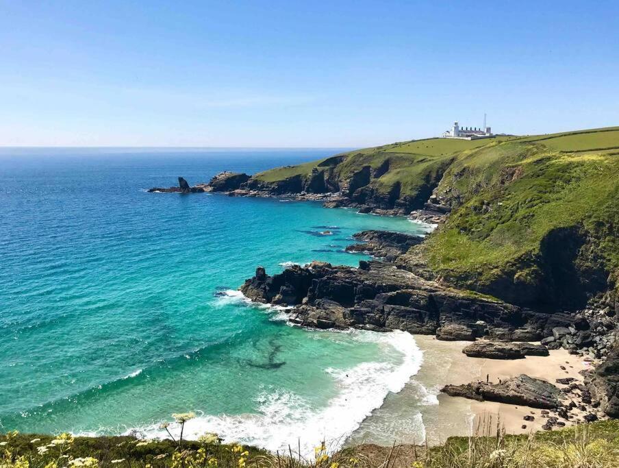 Cornish Caravan On The Lizard Peninsula, Cornwall. Helston Exterior foto